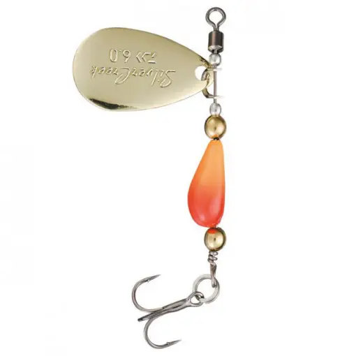 Lingurita Rotativa Daiwa, Gold Orange, 3g Chilipir