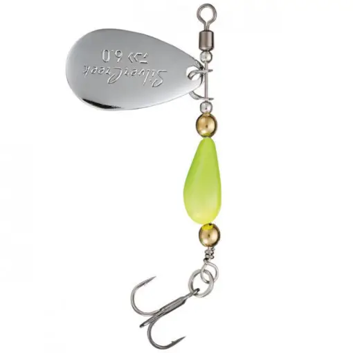 Comandă acum Lingurita Rotativa Daiwa, Silver Green, 4g