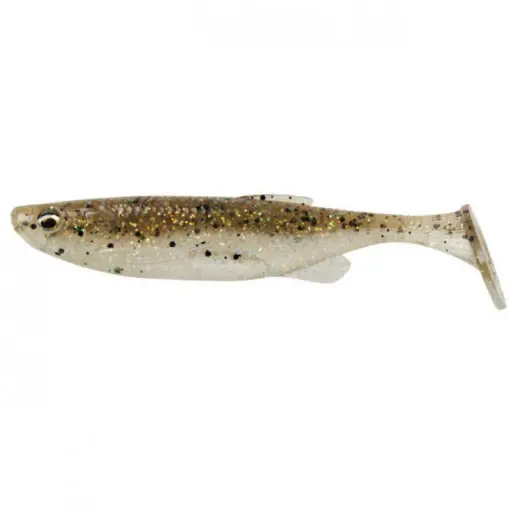 Popular Shad Savage Gear Fat Minnow T-Tail, culoare Holo Baitfish, 7.5cm, 5g, 5buc