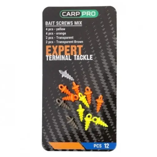 Vezi acum Surub pentru momeala Carp Pro Bait Screw Mix, 12buc