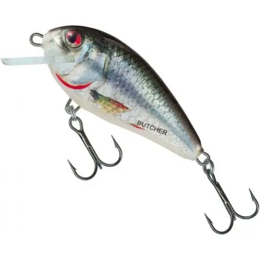 Reducere extra Vobler Salmo Butcher Floating BR5F, culoare HRD, 5cm, 5g