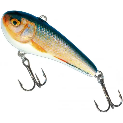 Retur gratuit Vobler Salmo Chubby Darter CD3, culoare RR, 3.5cm, 3.2g