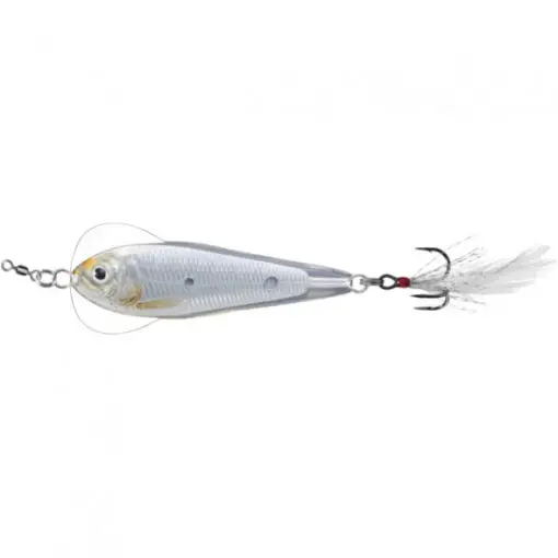 Vobler Livetarget Flitter Shad, culoare Silver-Pearl, 6cm, 21g Transport gratuit