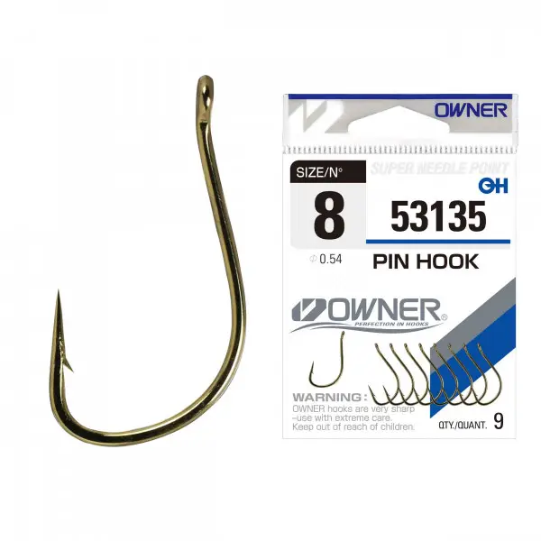 Carlig Owner 53135 No.10 Pin Hook Retur ușor