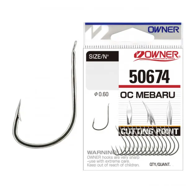 Carlig Owner 50674 No.8 Cut Mebaru Plată securizată