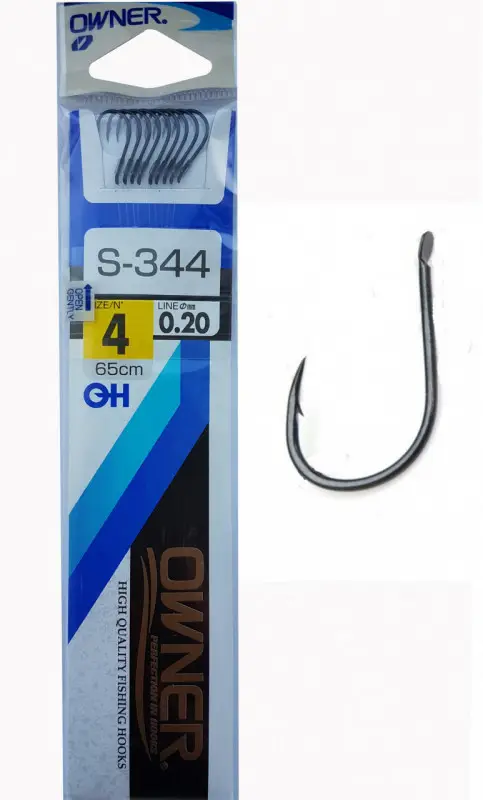 Carlige Legate Owner S-344 No.4 65cm 0,20mm Ieftin