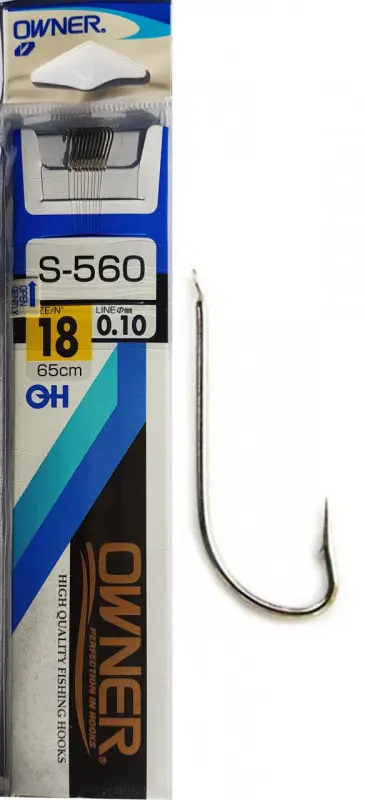Nu rata Carlige Legate Owner S-560 No.18 65cm 0,10mm
