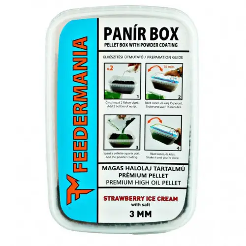Livrare gratuită Pellet Panir Box Pack Feedermania, 3mm, 437g
