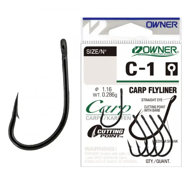 Vezi acum Carlig Owner C-1 No.1 Carp Liner