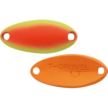 Lingurita Oscilanta Jackall T-Grovel , culoare Tackey Orange, 2cm, 1.7g Ofertă exclusivă