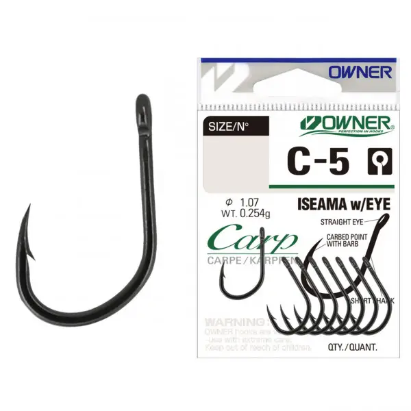 Ofertă Carlig Owner C-5 No.4 Carp Iseama With Eye
