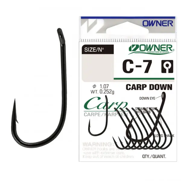 Carlig Owner C-7 No.8 Carp Down Ofertă