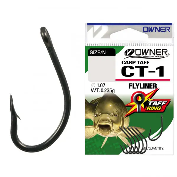 Carlig Owner CT-1 No.6 Carp Flyliner Mai ieftin