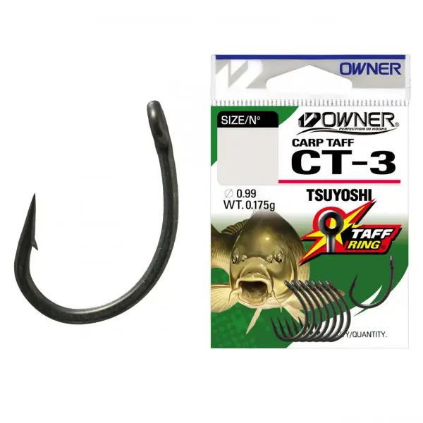 Carlig Owner CT-3 No.4 Carp Tsuyoshy Reducere de preț