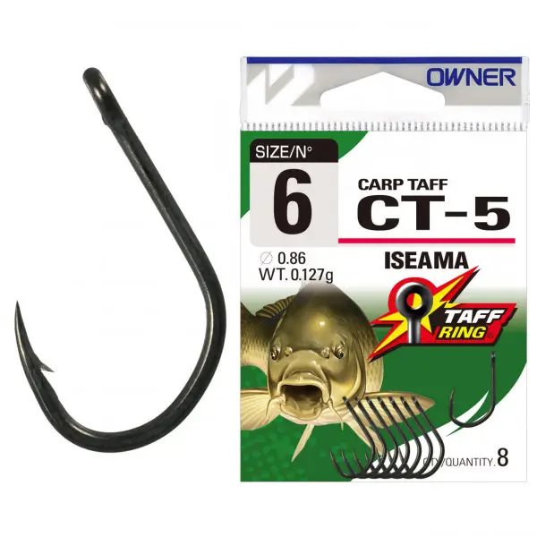 Carlig Owner CT-5 No.8 Carp Iseama Reducere