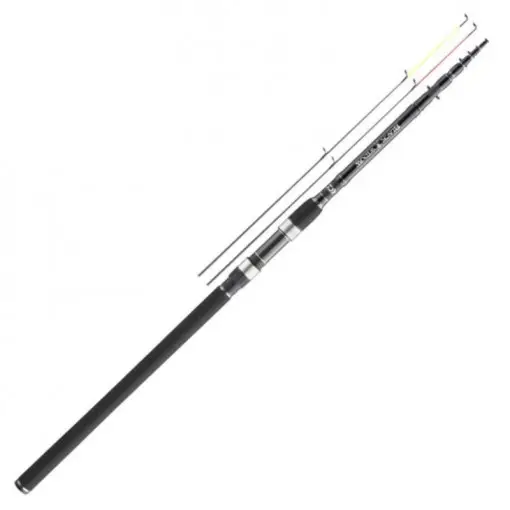 Lanseta Telescopica Daiwa Black Widow Feeder, 3.60m, 120g, 6+2buc Ofertă exclusivă