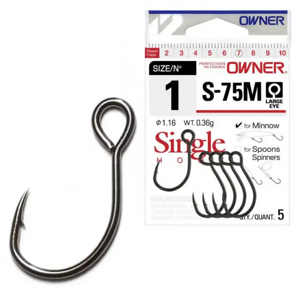 Carlig Owner S-75M No.4 Minnow Popular