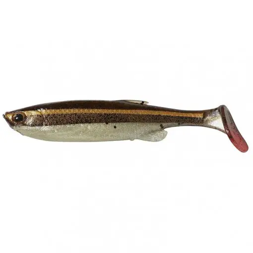 Shad Savage Gear Fat T-Tail Minnow, culoare Minnow, 9cm, 4buc/plic Ofertă specială