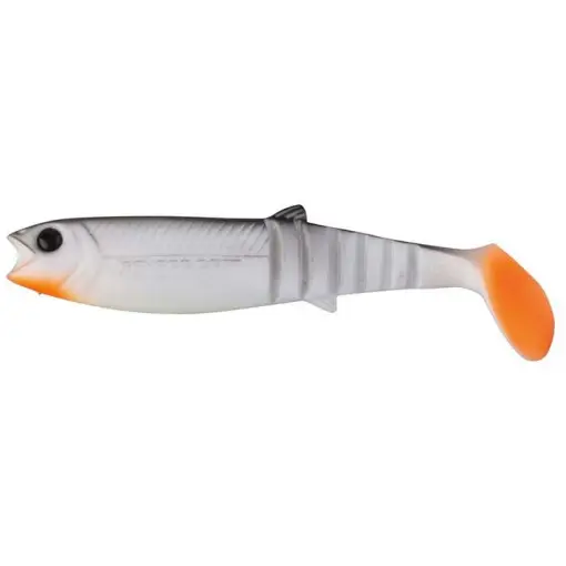 Shad Savage Gear Cannibal Shad, culoare White & Black, 12.5cm, 20g, 3buc/blister Mai ieftin