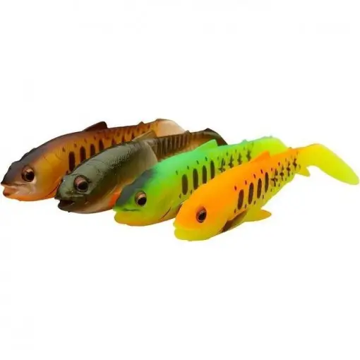Comandă acum Shad Savage Gear Craft Cannibal, Dark Water Mix, 8.5cm, 7g, 4buc/plic