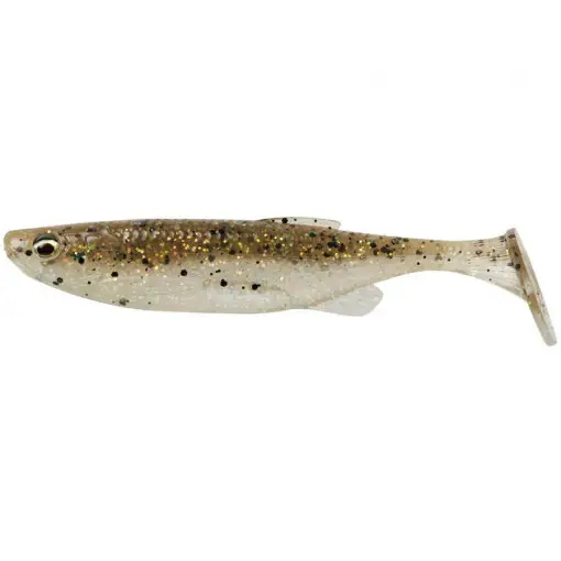 Shad Savage Gear Fat Minnow T-Tail, culoare Holo Baitfish, 13cm, 5buc/plic Nu rata