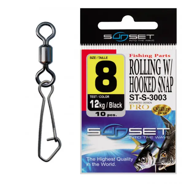 Ieftin Agrafa Vartej Sunset ST-S-3003 No.8 12kg Rolling Hooked Snap