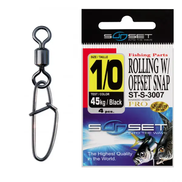 Agrafa Vartej Sunset ST-S-3007 No.6 11kg Rolling Offset Snap Reducere specială