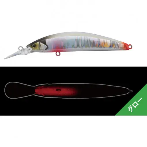 Vobler Jackall Tricoroll GT 72MD-F, culoare Ecchu Ukimizu White Back, 7.2cm, 6.6g Preț redus