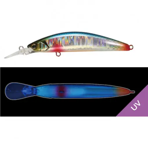 Vobler Jackall Tricoroll GT 72SR-F, culoare Ecchu Yukishiro Blue Back, 7.2cm, 5.7g Discount