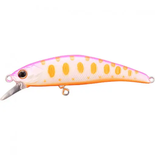 Retur ușor Vobler Jackall Tricoroll Ryushin 53HW, culoare Shinsyu Yukishiro Pink, 5.3cm, 4.6g