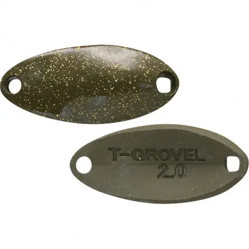 Lingurita Oscilanta Jackall T-Grovel, culoare Tackey G Pellets, 2cm, 2g Comandă acum