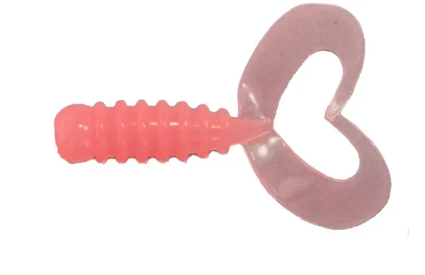 Livrare expres Grub Rock'N Bait Cultiva RB-1 14 Grow Pink Ring Twin Tail
