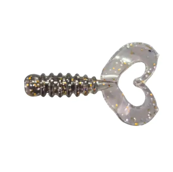 Nu rata Grub Rock'N Bait Cultiva RB-1 16 G/S Smoke Ring Twin Tail