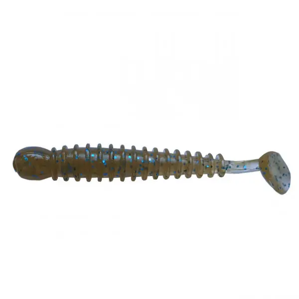 Livrare rapidă Grub Rock'N Bait Cultiva RB-2 17 Brown Blue Ring Kick Tail