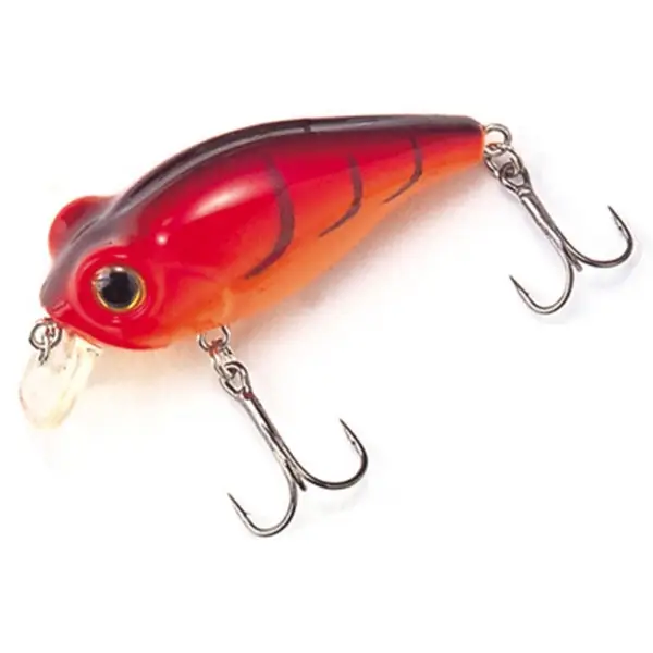 Vobler Owner Bug Eye Bait 48mm 6.5gr 08 Fire Red Retur ușor