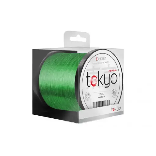 Expediere rapidă Fir Monofilament Delphin Tokyo, Verde Fluo, 600m