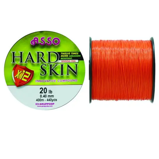 Fir Asso Hard Skin Solid 0.30mm 12lb 1430m Red Reducere extra