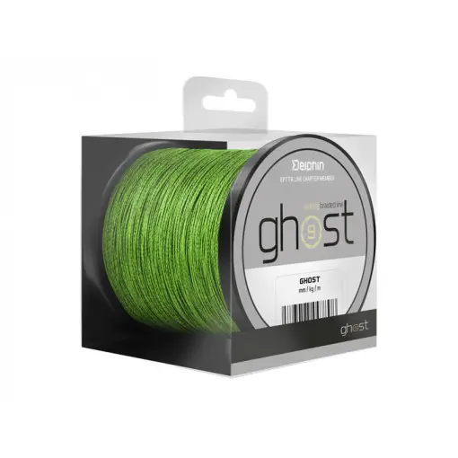 Fir Textil Delphin Ghost 8+1, Verde, 300m Livrare expres