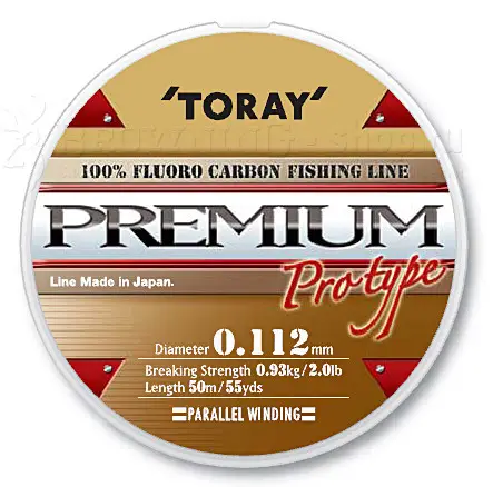 Fir Toray Premium Fluorocarbon 0.156mm 1.79kg 50m Transparent Livrare rapidă