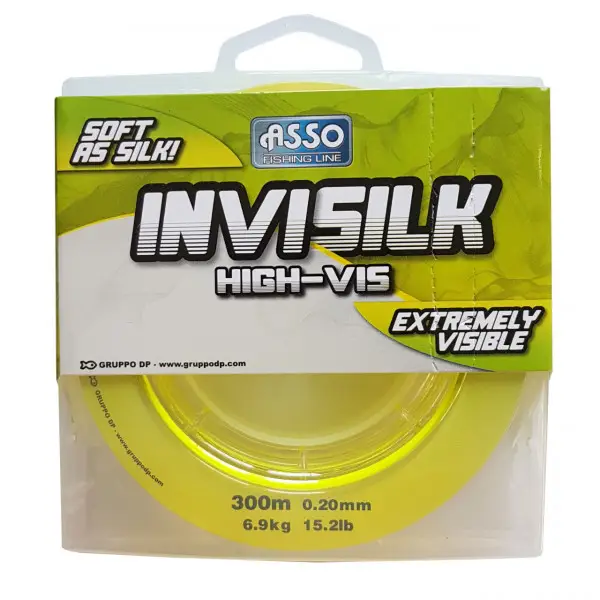 Ultima șansă Fir Asso Invisilk 0.28mm 10.40kg 300m Yellow