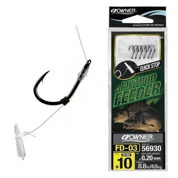 Rig Feeder Owner 56930 No.16 0.16 FD-03 Quick Stop Monofilament Livrare gratuită