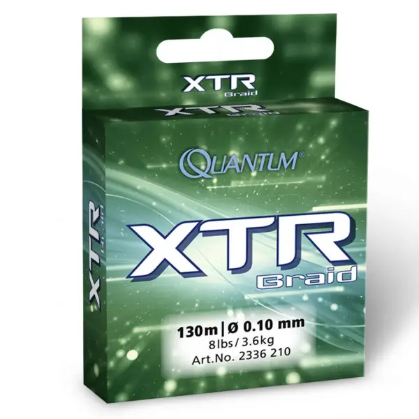 Fir Quantum XTR Braid 0.10mm 3.60kg 130m Green Reduceri
