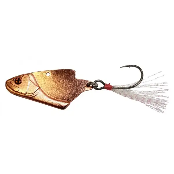 Cicada Sakura Micro Soukouss Blade 35mm 7g Metal Copper Plată securizată