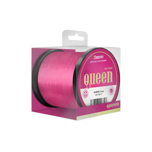 Fir Monofilament Delphin Queen Carp, Roz, 600m Livrare expres