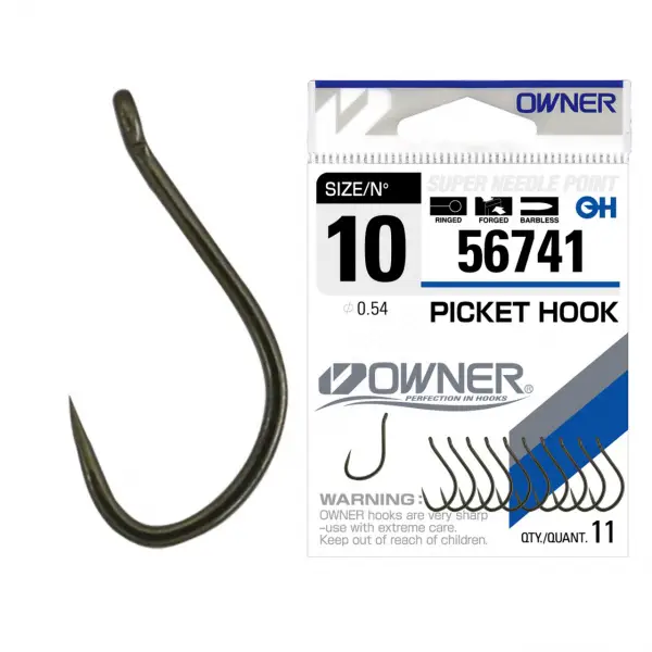 Doar azi Carlig Owner 56741 No.12 Picket Hook