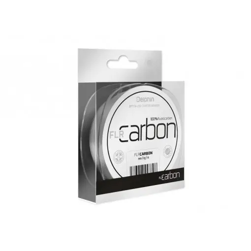 Comandă acum Fir Fluorocarbon Delphin FLR Carbon, Transparent, 20m - 50m