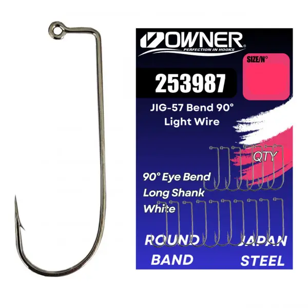 JIG Owner Nelestat No.4/0 Jig-57 253987 White Cel mai bun preț