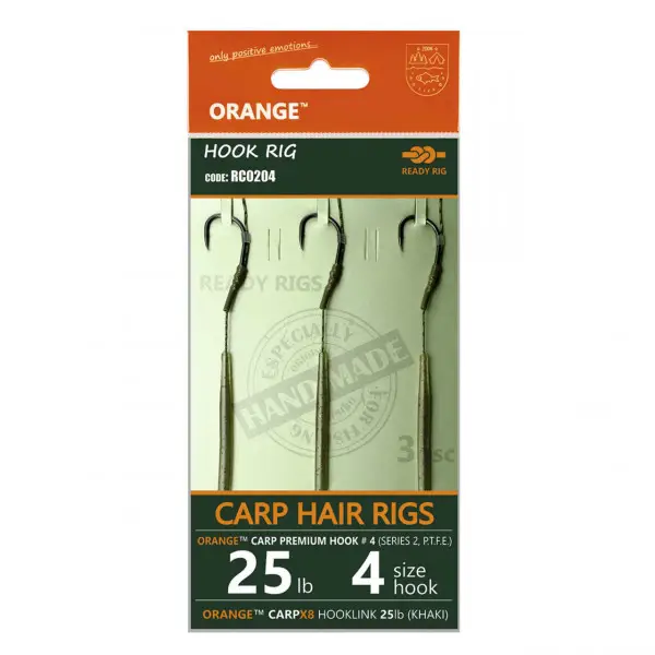 Bestseller Rig Crap Orange Series 2 No.4 25Lb Crap Hair Rigs