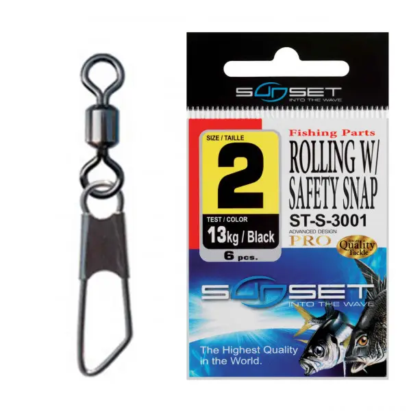 Discount Agrafa Vartej Sunset ST-S-3001 No.10 5kg Rolling Safety Snap