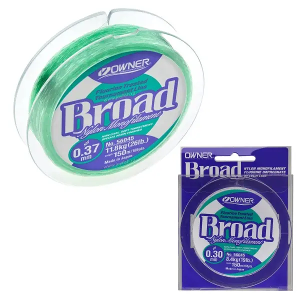Fir Owner Broad Fluorine Treated 0.14mm 2.20kg 150m Natural Clear Livrare gratuită